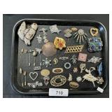 Sterling Silver Pin, Costume Jewelry Pins.