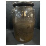 Vintage 3 Gal Stoneware Butter Churn Bottom