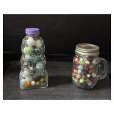 Glass Swirl & Luster Marbles.