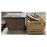 Primitive Watchmaker's Cabinet, Wooden Spindle &