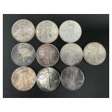 10 1 oz .999 Fine Silver American Silver Eagle $1.