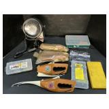 Marine Light, Pocket Fisherman, Lures, Hooks.