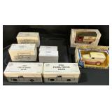 ERTL Car Banks W/ Boxes, Boyerï¿½s IGA, Chevrolet.