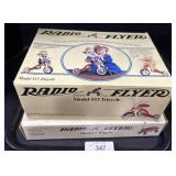 Radio Flyer Doll Tricycle & Wagon w/ Boxes.