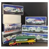 Lot Of Hess Trucks.