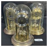 Quartz, Bulova, Con Cordia Anniversary Clocks.