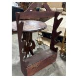 Wall Hanging Gun Rack, Pedestal Side Table