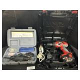 Dremel Rotary Tool, Skil Batery Operated Drill.