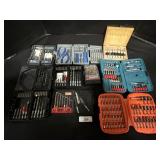 Drill Bit Sets, Craftsman, Makita, Black & Decker.