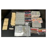 Fishing Lures, Hooks, NOS Pocket Knives.