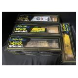 7 Qualify Craft Model Train Cars.