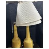 Pair Of Vintage Lamps.