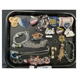 Sterling Silver & Ruby Rings, Costume Jewelry.