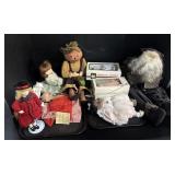 Lot Of Collectible & Plush Dolls.