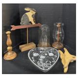 Mikasa Heart , Bunny Weathervane.