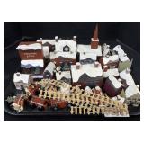 Wooden Christmas Houses.