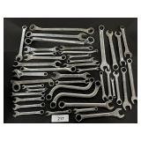Lot Of Various Wrenches.