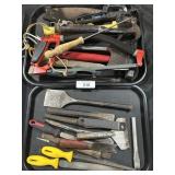 Hand Tools, Chisels, Saw, Hammers.
