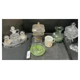 1886 American Condiment Set, Crystal Bunny.