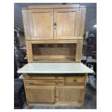 Vtg Hoosier Style Cabinet.