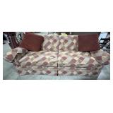 Super Clean Rustic Patchwork Sofa.