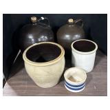 Stoneware Jugs & Jars.