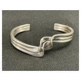 Sterling Silver Cuff Bracelet.