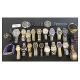 25 Various Fashion Wrist Watches.