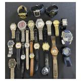 21 Various Fashion Wrist Watches.