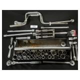 Sockets, Ratchets, Extensions, Lug Wrenche.