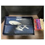 Star Trek Shelf & Books.