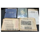 John F Kennedy Scrapbook, Local Newspapers.