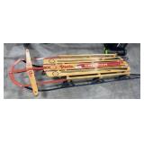 Vtg Style Paris Runner Sled.