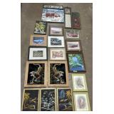 Vintage Art Prints, Car Photos, Folk Paintings.