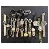 20 Menï¿½s & Womenï¿½s Fashion Wrist Watches.