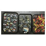 Toy Soldiers, Pirates, Native Americans, Smurfs.