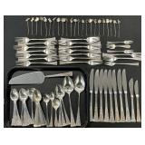 56 Pieces Sterling Silverware & 23 Sterling Picks.
