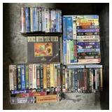 VHS Tapes & DVD, Westerns, Action, TV Shows.