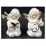 2 Porcelain Angel Figures.