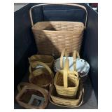 7 Longaberger Baskets.