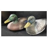 Pair Of JC Higgins Duck Decoys.