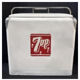 Vintage Large 7up Cooler.