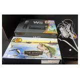 Nintendo Wii & Bass Pro Wii Game Controllers.