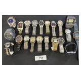 21 Various Fashion Wrist Watches.