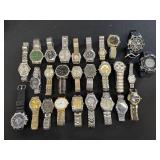 27 Menï¿½s & Womenï¿½s Fashion Wrist Watches.