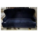 Blue Velvet Couch.***