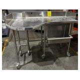 Stainless Steel Prep Station.***