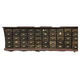 Large Antique Apothecary Cabinet.
