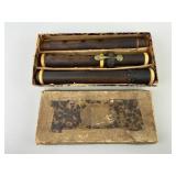 Civil War Era Wood Flute in Box.