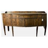 Antique Hepplewhite Style Buffet Sideboard.